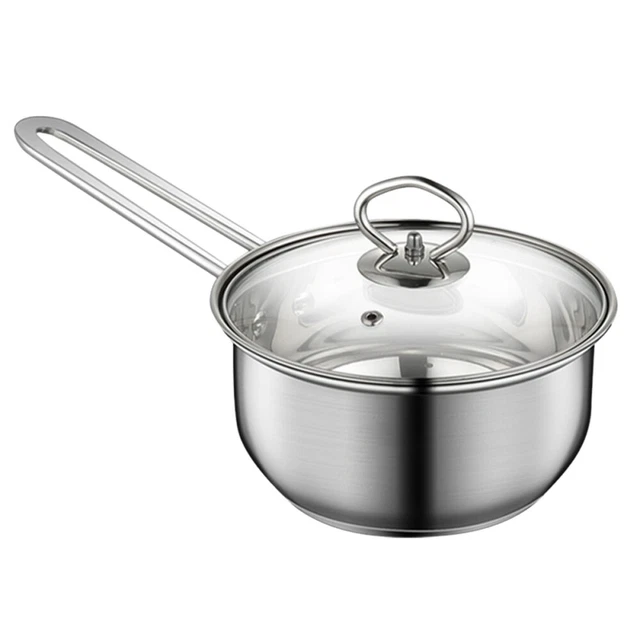Olla de pasta antiadherente sopa pequeña olla sopa de aluminio sartén olla pequeña calentador