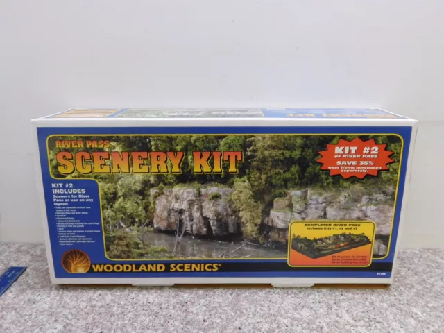 Woodland Scenics - River Pass Scenery Kit - HO - S1488