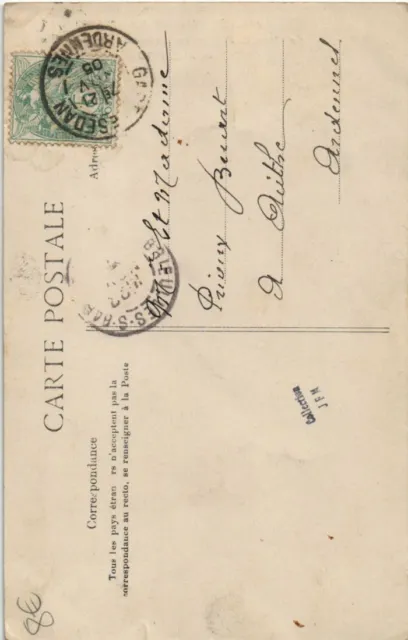CPA BEAUMONT-EN-ARGONNE Place de l'Eglise MILITARY WAR 1870 (46915) 2