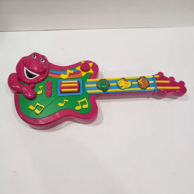 Barney guitar toy discount