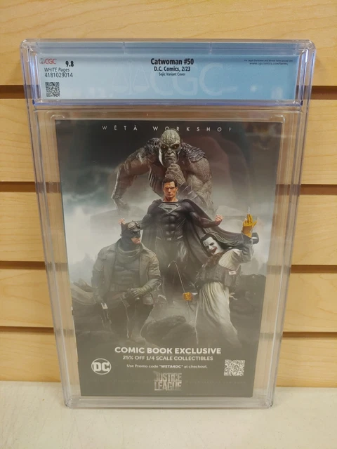 Catwoman #50 CGC 9.8 Stjepan Sejic Variant Cover DC Comics 2022 2