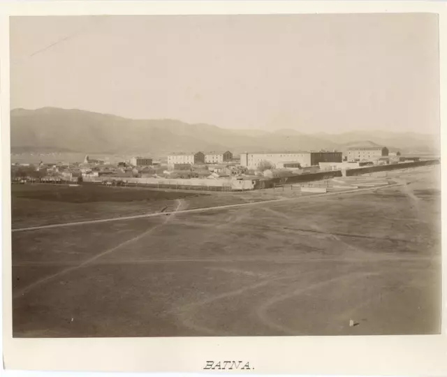 Algérie, Batna  Vintage albumen print.  Tirage albuminé  21x27  Circa 1880