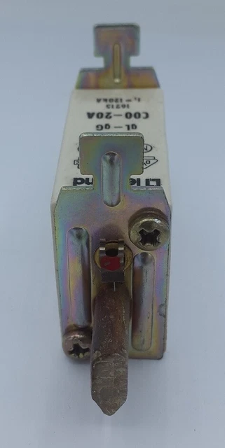 3 X Legrand 3 NH-C00 Sécurité 16215 Insert Fusible 20A 500V Nh Sécurité 6