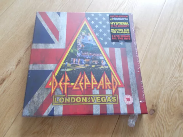 Def Leppard: London To Vegas, 2020 - 2xBlu-Ray+4CD - BRAND NEW, SEALED