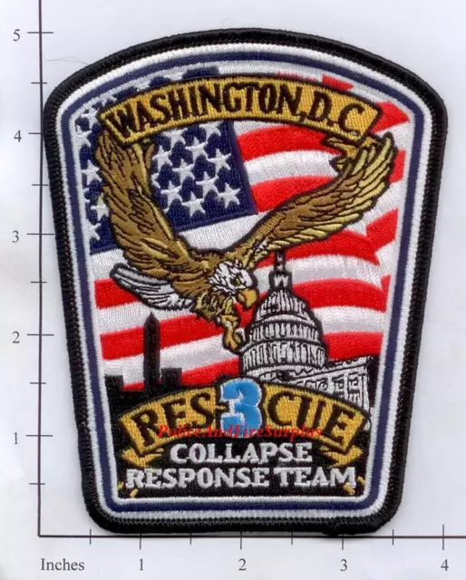 Washington DC - Rescue 3 District of Columbia Fire Dept Patch Collapse Response1