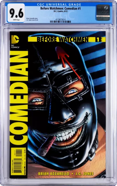 Before Watchmen: Comedian #1 CGC 9.6 (Aug 2012, DC) Brian Azzarello, J.G. Jones