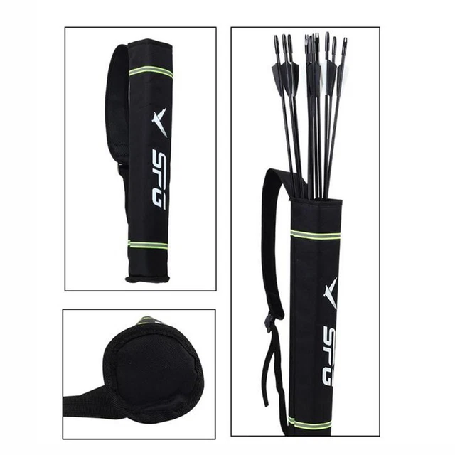 DETECH Carquois Flèche Réglable Avec Sangle - Sac Tir à L'Arc Pour Chasse
