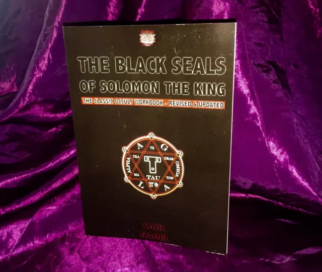 THE BLACK SEALS OF SOLOMON NEW EDITION! Carl Nagel Occult Magic Goetia Magick