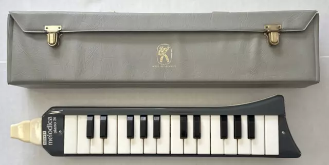 Vintage 1960's Hohner Made in Germany Melodica Piano 26 with Original Case Clean