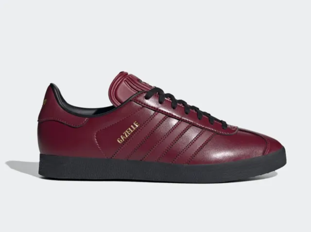 adidas Originals GAZELLE OG GUM MEN'S SHOES IH2573 burgundy