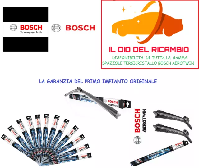 Kit 2 Spazzole Tergi Bosch 3397007187 Vw Caddy Iii-Ivalltruck 2Ka-Touran 1T2/1T3