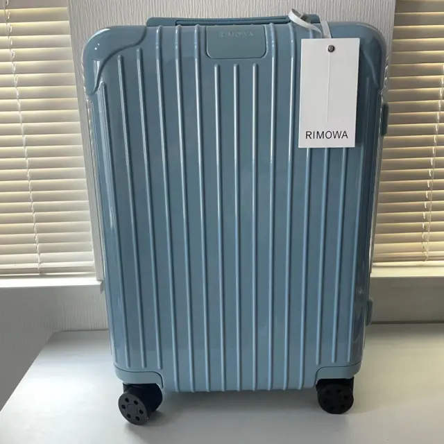 RIMOWA Essential Cabin Suitcase 36L 4wheels carryon Glacier Blue NEW