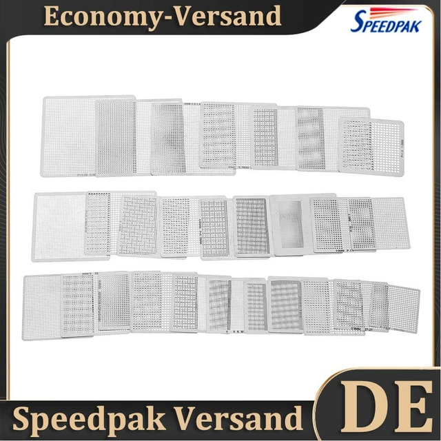 27 pz/set stencil universale calore diretto BGA per notebook desktop Bga Univ