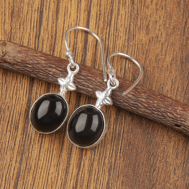 Boucles D'oreilles Goutte En Argent 925 Avec Perle De Culture Et Diamant - Neuf Sans Boîte