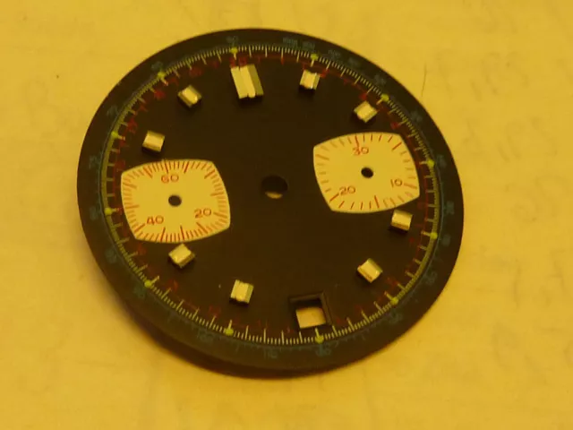 Cadran montre chronographe  ,  Valjoux 7734  .  31,2 mm , n°58