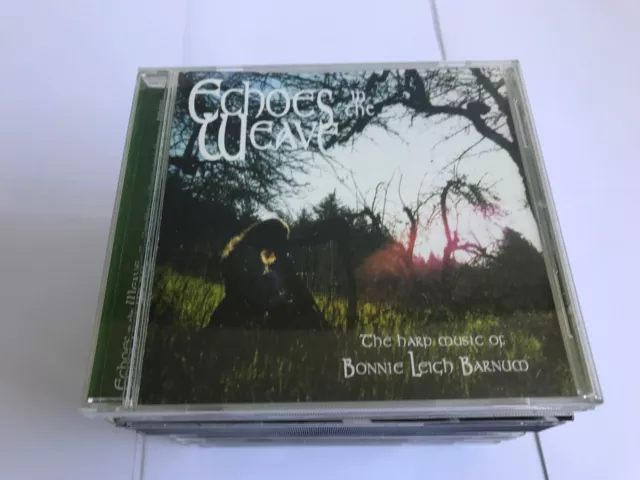 BONNIE LEIGH BARNUM HARP MUSIC : Echoes in the Weave CD EX/EX