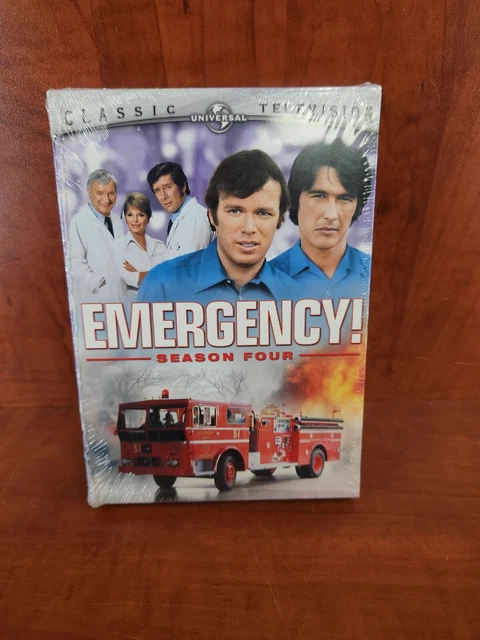 Emergency - Season 2 (DVD, 2006, 3-Disc Set) Box Set Classic Television New