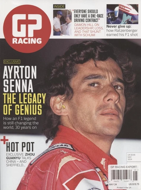 GP RACING MAY 2024 Ayrton Senna £14.53 - PicClick UK