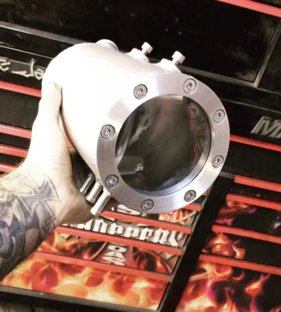 custom chopper oil tank