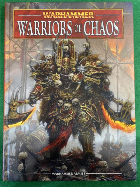 Warhammer Fantasy Warriors Of Chaos Army Book Armies 8a Ed Codex Workshop giochi