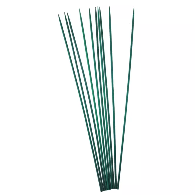 Garantisci stabilità con bastoni da giardino in bambù verde 40 cm per piante