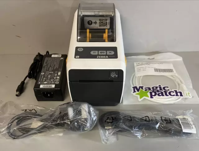 Zebra ZD410 USB LAN Network Label Printer.Low mileage.Only 1533cm/300Labels