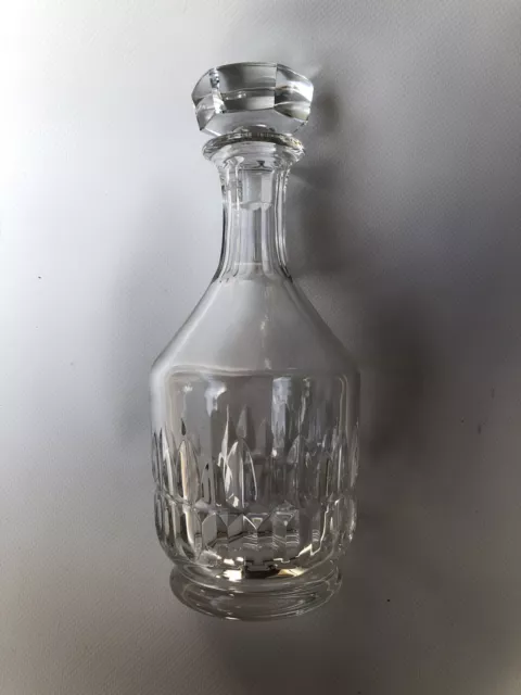 Baccarat Canterbury Ancienne Carafe Decanter Whisky Cristal Massif Signée