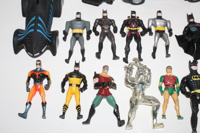 Lot De Figurines Batman Vintage – DC Comics, Kenner, Collection