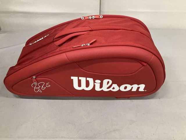 Sac De Tennis Vintage Wilson – Cuir – édition Limitée – Occasion