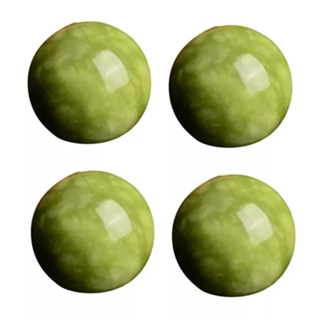 4 Pièces Séries En Marbre de Jade Baoding Balles D'Exercice -Stress F8M85305