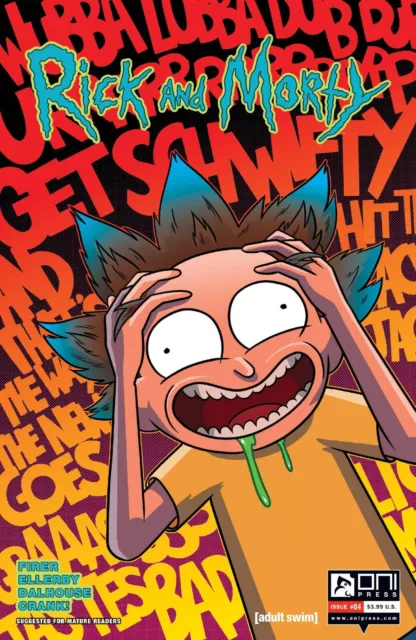 Rick And Morty #4 Cover A Ellerby Oni Press Comic Book 2023