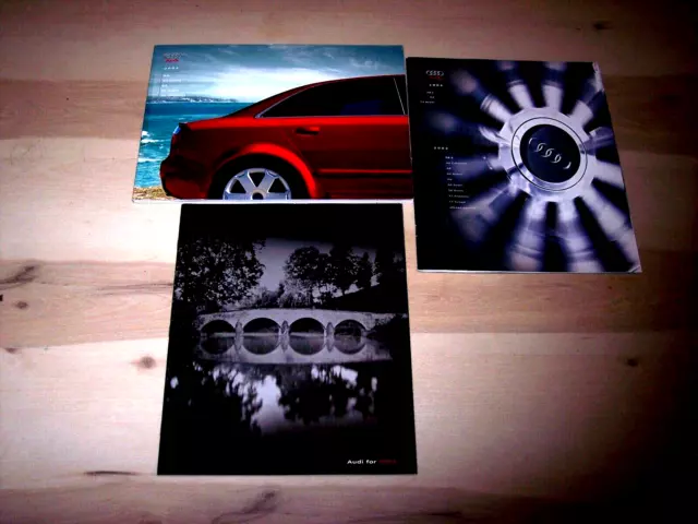 Audi 2004 sales brochure lot of 3 A1