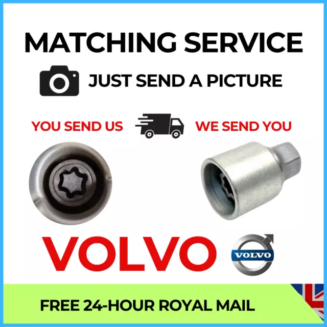 Volvo Lock Locking Wheel Bolt Nut Master Security Key - Send Picture - New