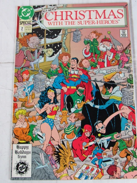 Christmas with the Super-Heroes #2 Dec. 1988 DC Comics