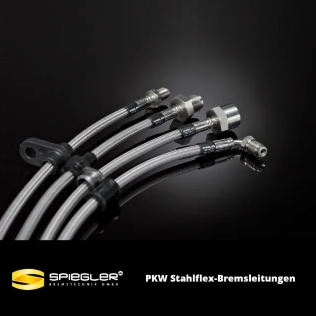 SPIEGLER PKW Stahlflex-Bremsleitung für Nissan, Cherry 3 N12, 1.5 - 75 PS, Bauja