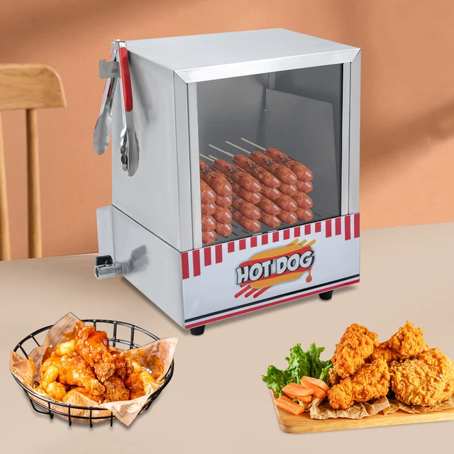 Commercial Hot Dog Machine Fashionwu Hot Dog Steamer, 38 Qt/36 L