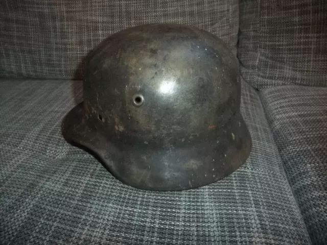 alte deutsche Stahlhelm Glocke WH  ET62  1117 gestempelt Speicherfund