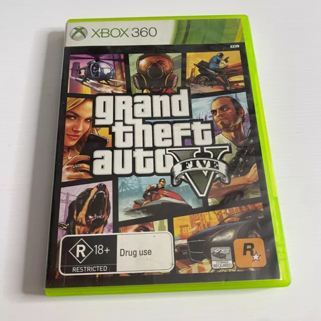 GRAND THEFT AUTO V (Microsoft Xbox 360, 2013) $11.99 - PicClick AU