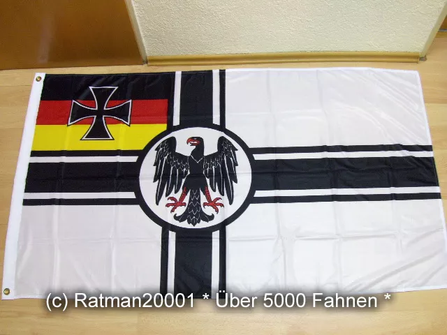 Fahne Flagge Weimarer Republik 1919 -1933 Premium - 90 x 150 cm