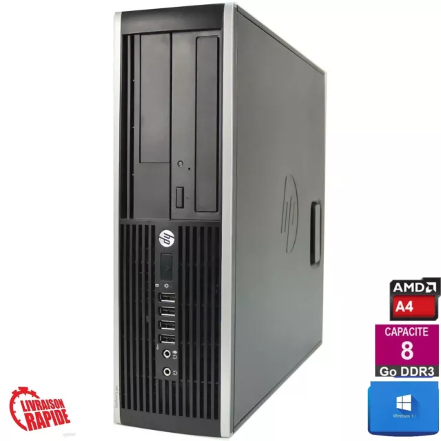 Hp Compaq 6305 Pro Sff /Amd A4-5300B  /8Gb Ddr3/500Gb /Usb3.0/ Windows 10 Pro