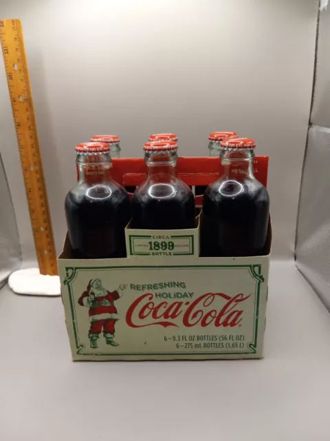 Coca Cola 2007 Limited Edition Circa 1899 Unopened Bottles Vintage 6 Bottle COKE