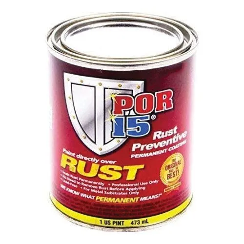Por-15 Rust Preventive Paint Silver 1 Pt Can P/N 45308