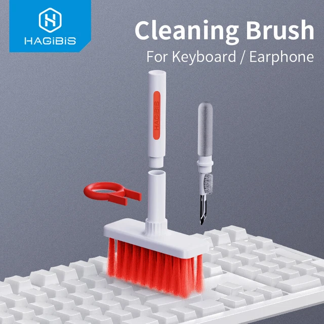 Hagibis – brosse de nettoyage de clavier d'ordinateur, outils de nettoyage.