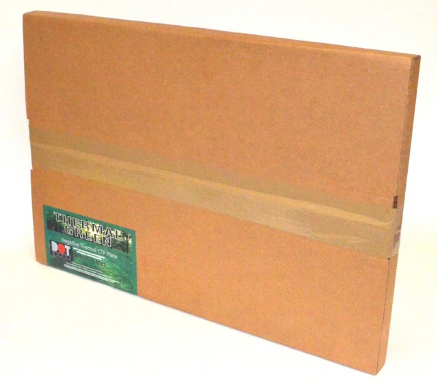 DotWorks Thermal Green Plates, 9-7/8" x 12-1/4", .008 MIL  *100 Total, NEW*