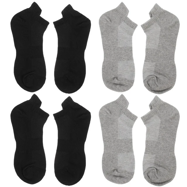 4 Pairs Unisex Cycling Socks Combed Cotton Socks Mens Stocking Stuffer Running