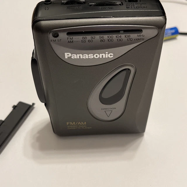 PANASONIC RQV60 PORTABLE Cassette Player FM/AM Radio Walkman ForParts