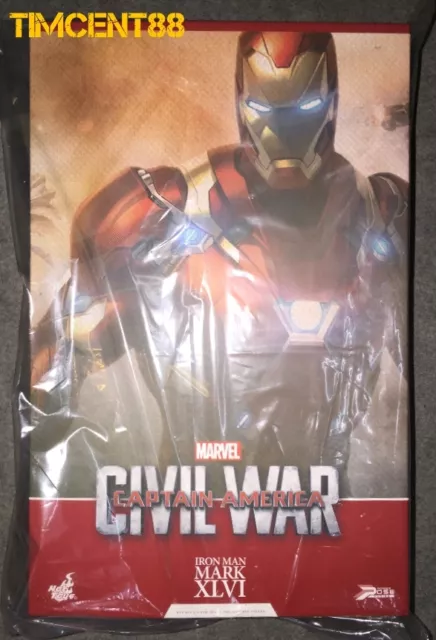 Hot Toys PPS003 Iron Man Captain America Civil War 3 Mark 46 XLVI Power Pose New