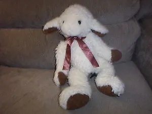 Russ Berrie  Sugar Cube  Lamb About 13", Pr Owned, V Good,  Stuffed Scarce