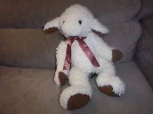Russ Berrie  Sugar Cube  Lamb About 13", Pr Owned, V Good,  Stuffed Scarce