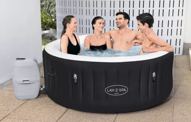 Bestway Lay-Z-Spa 60001 Miami Hot Tub System Inflatable Spa 2-4 Person 3